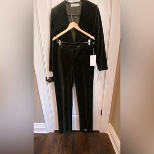Valentino velvet suit